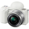 Цифровий фотоапарат Sony Alpha ZV-E10 kit 16-50mm White (ZVE10LW.CEC) зображення 3