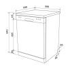 Посудомийна машина Ventolux DW 6012 4M NA FS зображення 8
