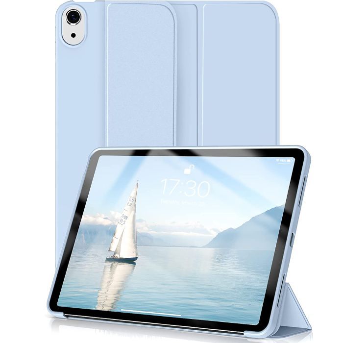 Чохол до планшета BeCover Tri Fold Soft TPU Silicone Apple iPad 10.9" 2022 Purple (708524) зображення 2
