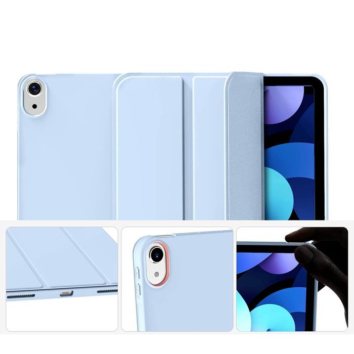 Чохол до планшета BeCover Tri Fold Soft TPU Silicone Apple iPad 10.9" 2022 Purple (708524) зображення 3