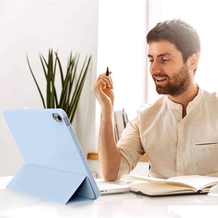 Чохол до планшета BeCover Tri Fold Soft TPU Silicone Apple iPad 10.9" 2022 Purple (708524) зображення 6