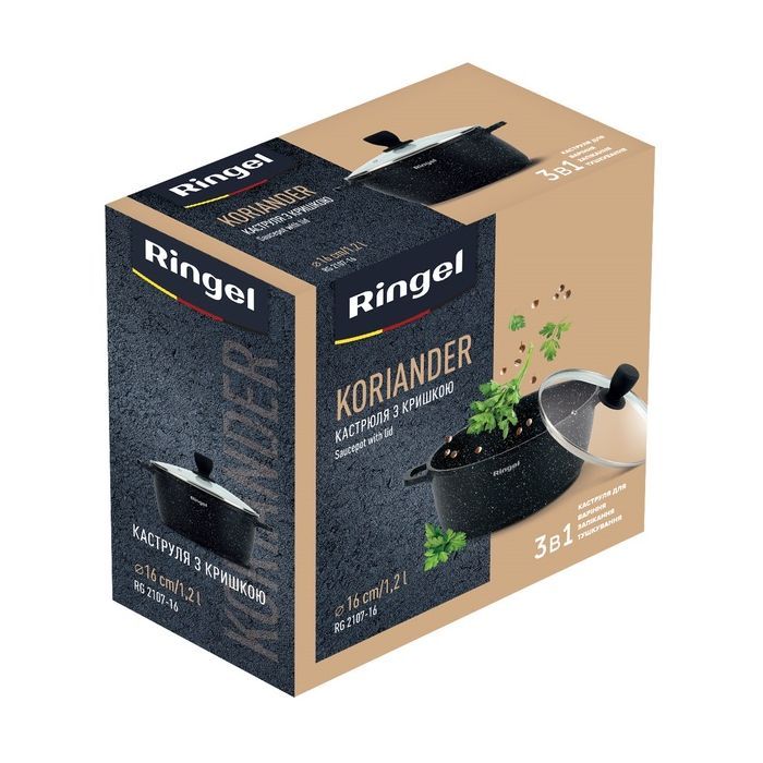 Кастрюля Ringel Koriander 1.9 л (RG-2107-18) изображение 5