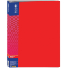 Папка с файлами Economix А4 с 40 файлами, красная (E30604-03)