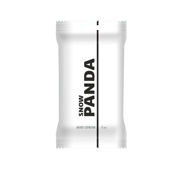 Детские влажные салфетки Сніжна Панда для рук Ландыш 15 шт. (4823019008722)