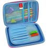 Пенал Cool For School 1 отделение с органайзером голубой (QT-5627-Blue) изображение 2
