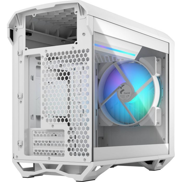 Корпус для ПК Fractal Design Torrent Nano RGB White TG clea (FD-C-TOR1N-05) изображение 2