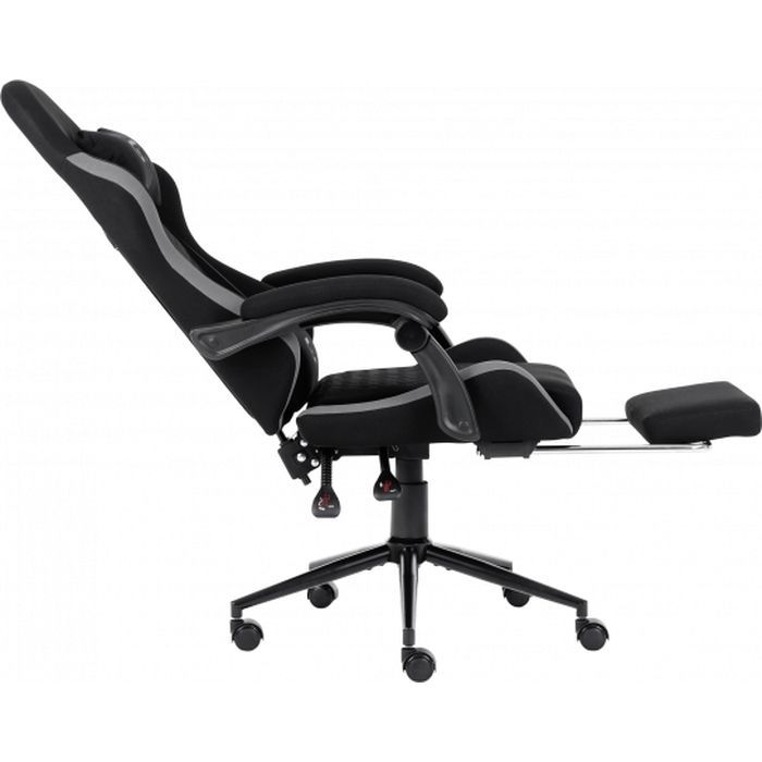 Кресло игровое GT Racer X-2324 Black/Gray (X-2324 Fabric Black/Gray) изображение 4
