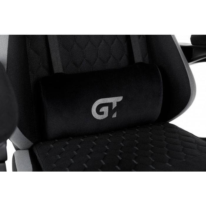 Кресло игровое GT Racer X-2324 Black/Gray (X-2324 Fabric Black/Gray) изображение 8