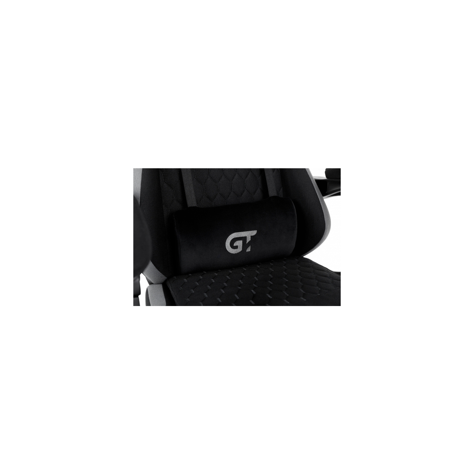 Кресло игровое GT Racer X-2324 Black/Gray (X-2324 Fabric Black/Gray) изображение 8