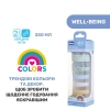 Пляшечка для годування Chicco Well-Being Colors з силіконовою соскою 2м+ 250 мл М'ятна (28623.21) зображення 8