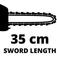 Цепная пила Einhell GC-EC 1935, 1900 Вт, 35 см, 4.66 кг (4501220) изображение 8