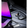 Зарядний пристрій Vyvylabs Round Dot Dual Fast Charge Car Charger 65W A+C Black (VJY65B-01) зображення 3