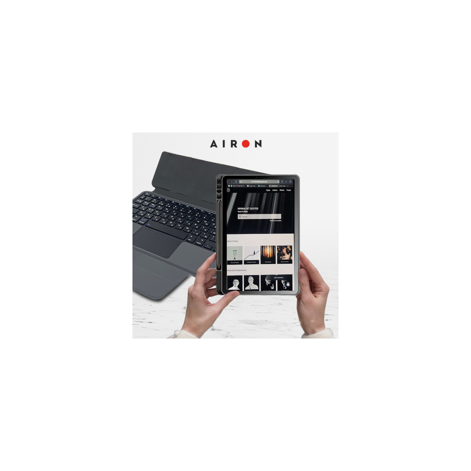 Чехол для планшета AirOn Premium Samsung Galaxy Tab S7 11" T875/870 (2020) with Keyboard (4822352781098) изображение 11