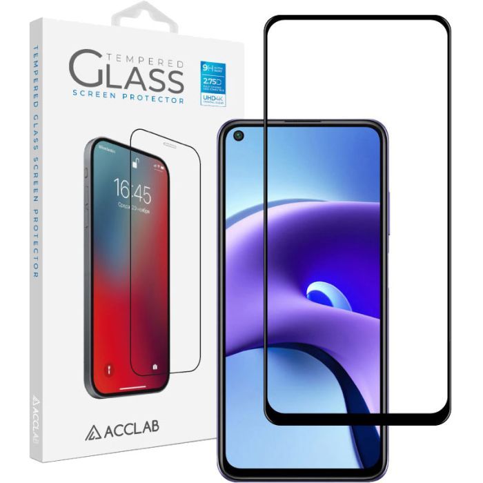 Стекло защитное ACCLAB Full Glue Xiaomi Redmi Note 9T (1283126510571)