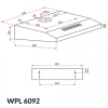 Вытяжка кухонная Weilor WPL 6092 WH изображение 9