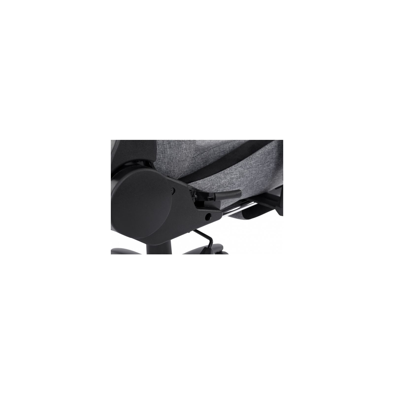 Крісло ігрове GT Racer X-2534-F Gray/Black Suede (X-2534-F Fabric Gray/Black Suede) зображення 10