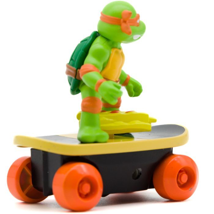 Игровой набор Funrise TMNT Черепашки-ниндзя классические Скейтбордист с лаунчером Микеланджело (71041) изображение 7