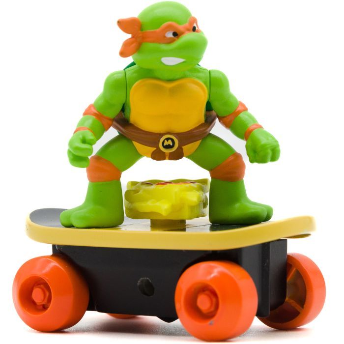 Игровой набор Funrise TMNT Черепашки-ниндзя классические Скейтбордист с лаунчером Микеланджело (71041) изображение 8