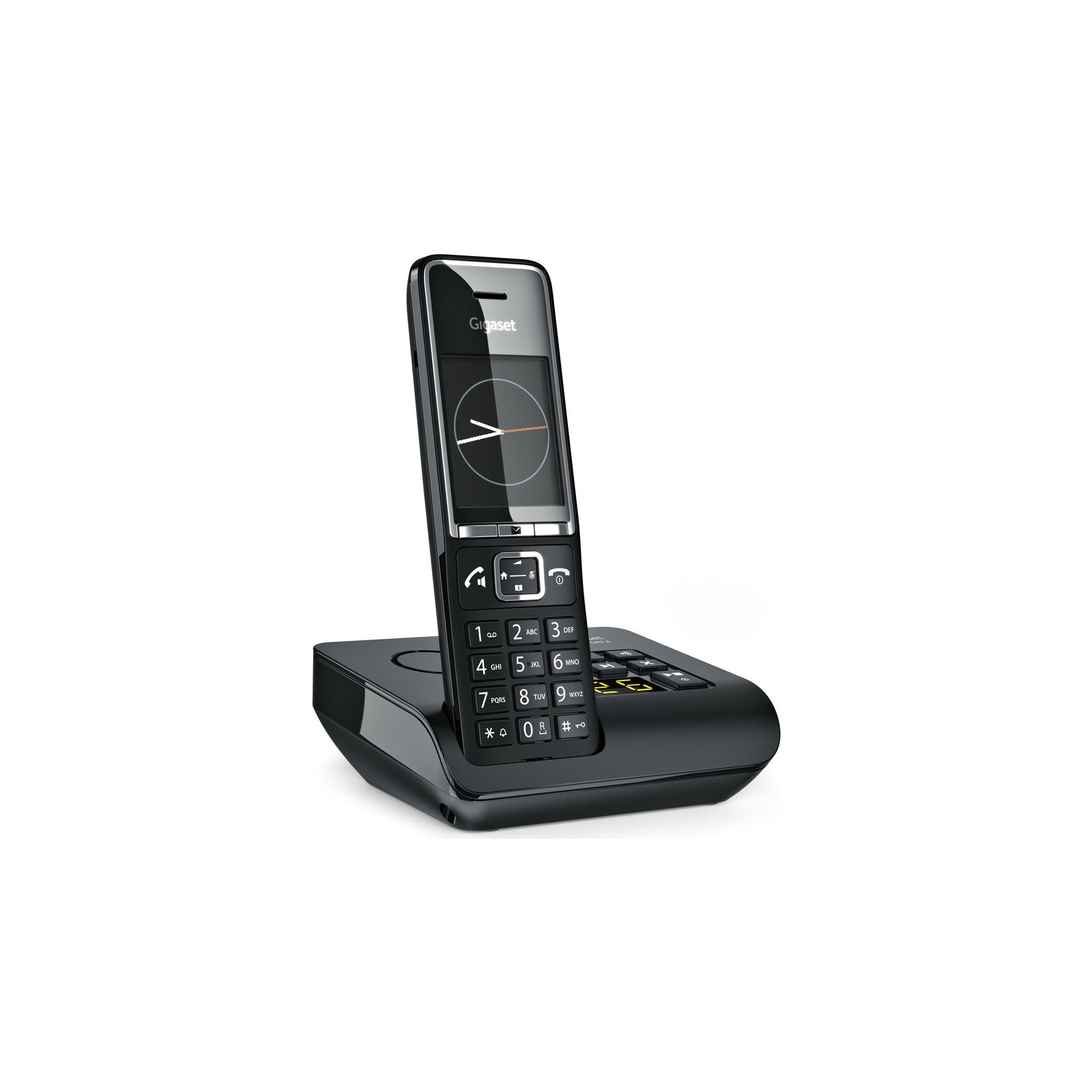Телефон DECT Gigaset Comfort 550 AM Black Chrome (S30852H3021S304) зображення 2