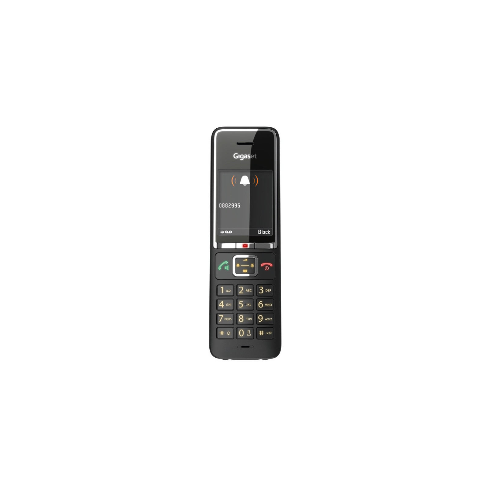 Телефон DECT Gigaset Comfort 550 AM Black Chrome (S30852H3021S304) зображення 6