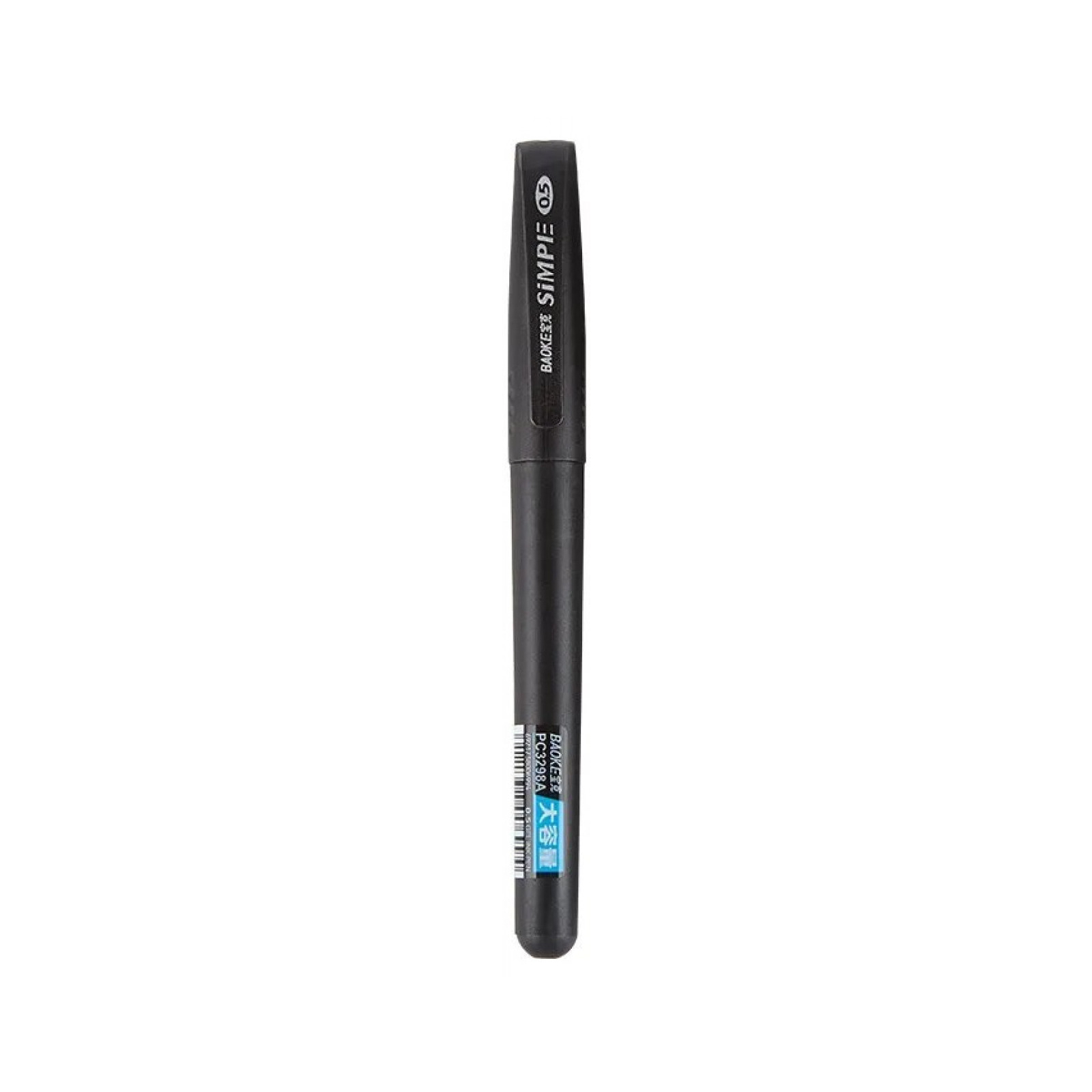 Ручка гелевая Baoke Simple 0.5 мм, черная (PEN-BAO-PC3298A-B)