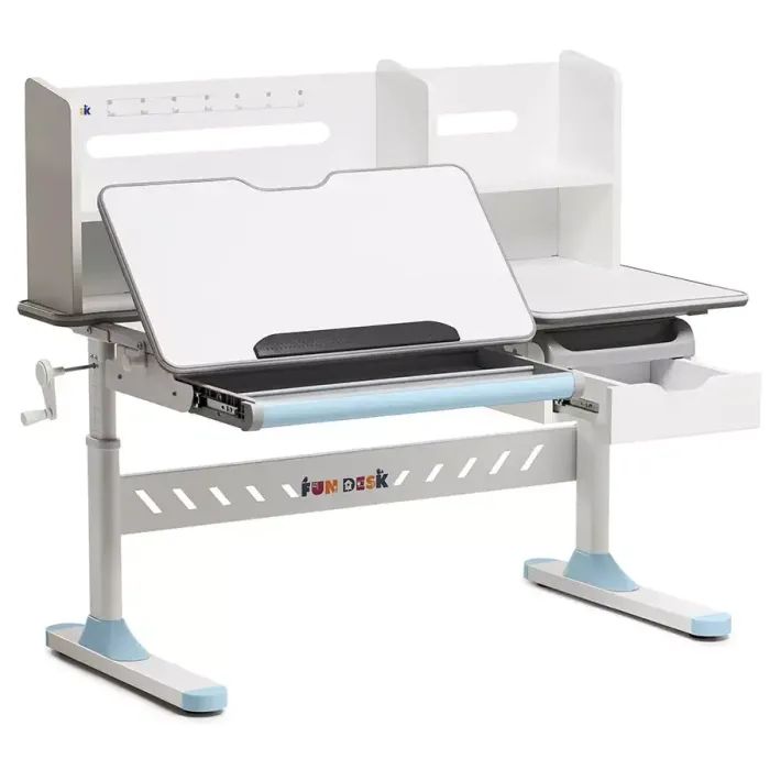 Парта FunDesk (1+1+1) (FIORE II GREY) зображення 2