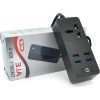 Сетевой фильтр питания Voltronic TВ-Т05, 1роз, 4*USB Black (ТВ-Т06-Black) изображение 2