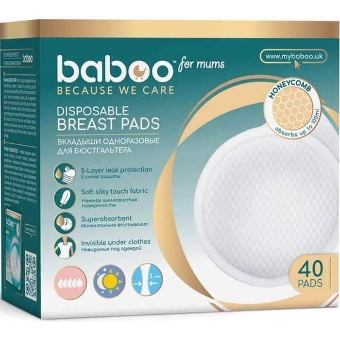 Вкладиш для бюстгальтера Baby-Nova 40 шт (2-103)