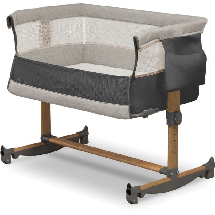 Кроватка Lionelo приставная Leonie Grey Stone (LO-LEONIE GREY STONE) изображение 8