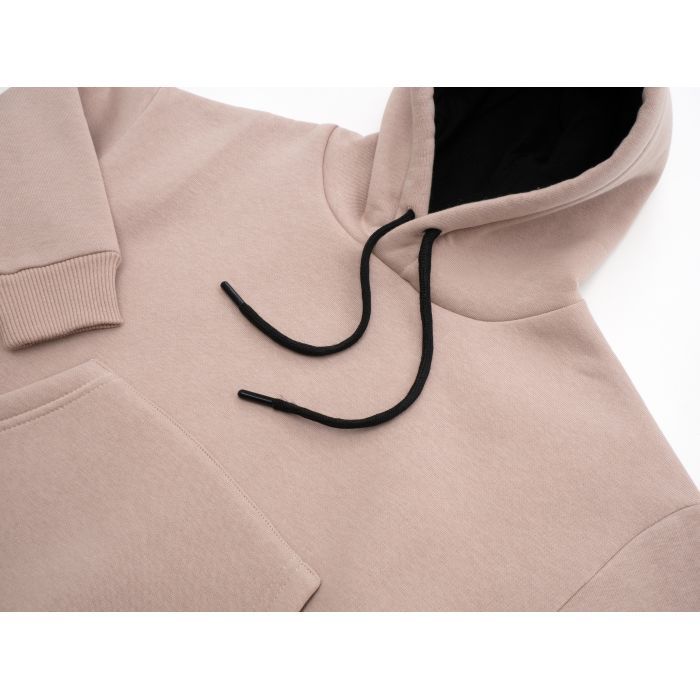 Кофта дитяча Cloise худи флісова (CL0115008-128-beige) зображення 3