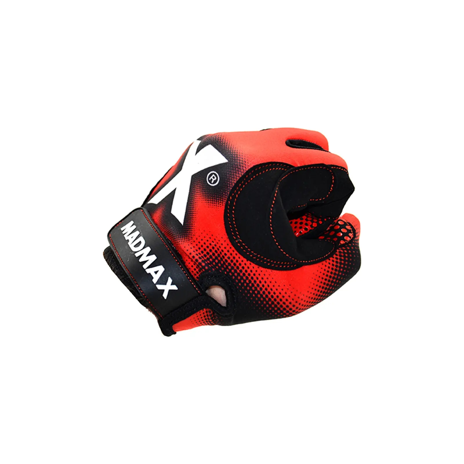 Рукавички для фітнесу MadMax MXG-101 X Gloves Black/Grey/Red L (MXG-101-RED_L) зображення 6