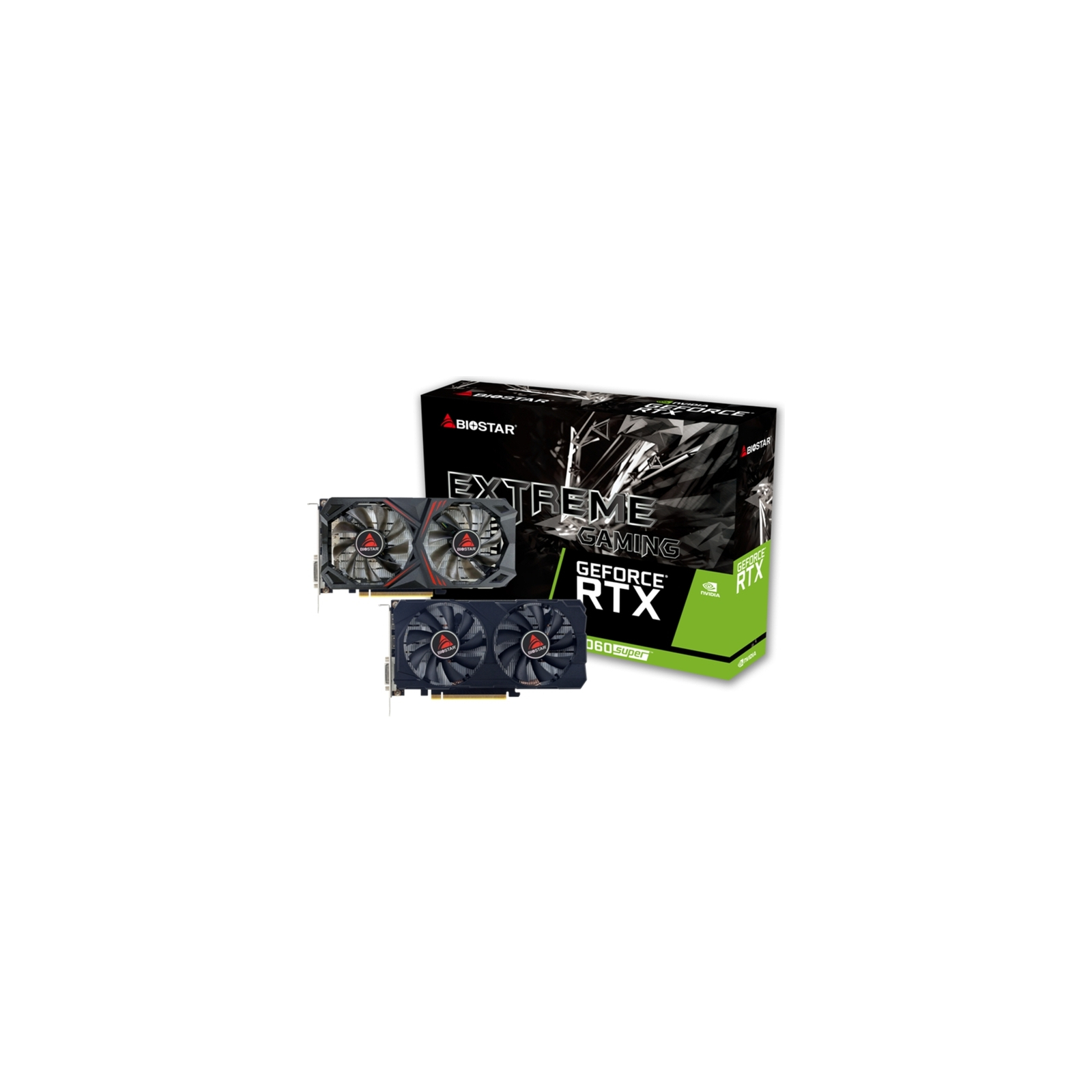 Видеокарта GeForce RTX2060 SUPER 8Gb Biostar (VN2066RF82)