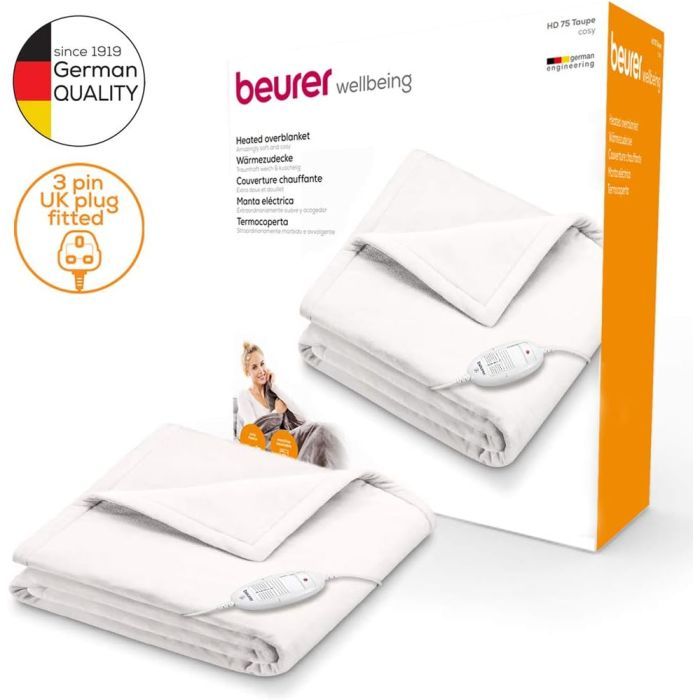 Електричне простирадло Beurer HD_75_WHITE зображення 10