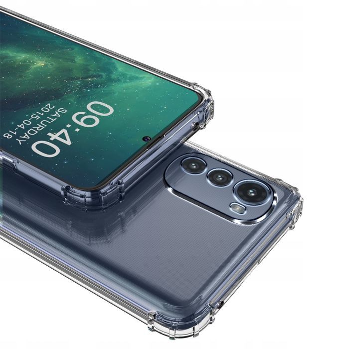 Чехол для мобильного телефона BeCover Anti-Shock Motorola Moto E32s Clear (709826) изображение 3