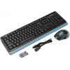 Комплект A4Tech FG1035 Wireless Navy Blue (FG1035 Navy Blue) зображення 2