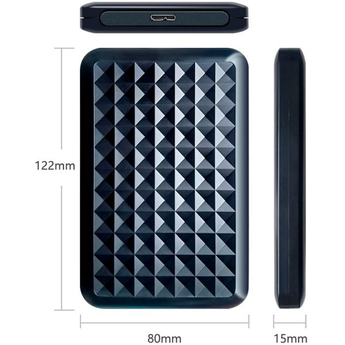 Карман внешний Dynamode 2.5" SATA HDD/SSD USB 3.0 Black (DM-CAD-25318) изображение 8