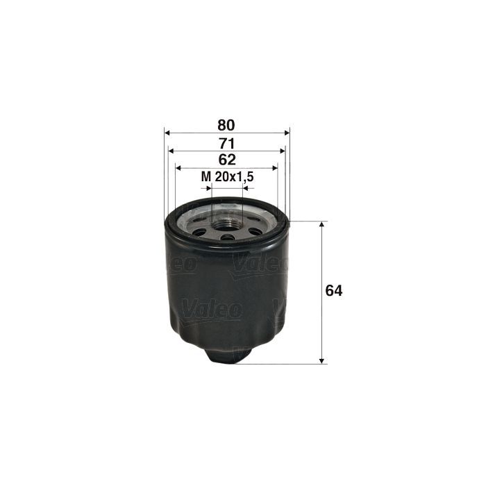 Фільтр масляний Valeo 586003