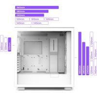 Корпус NZXT H7 Flow RGB 2023 Edition (CM-H71FW-R1) изображение 12