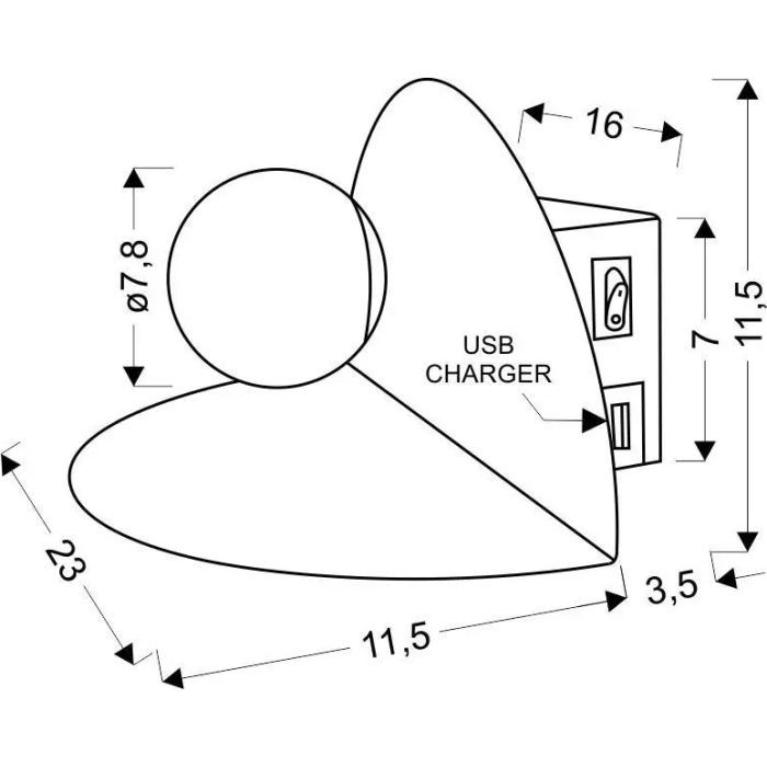 Светильник Candellux 21-76038 ZENIT (21-76038) изображение 2
