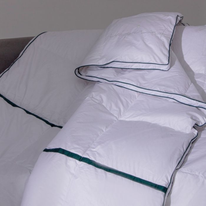 Ковдра MirSon Imperial Style Демісезонна 100% пух 220х240 King Size (2200007177523) зображення 6