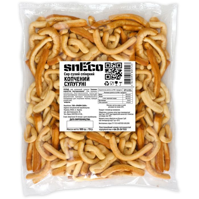 Сыр сушеный snEco Сулугуни 30 г (4823095809947)