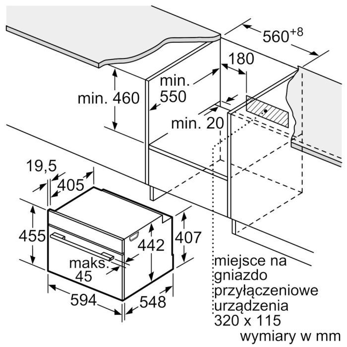 Духовой шкаф Bosch CSG7364B1 изображение 7