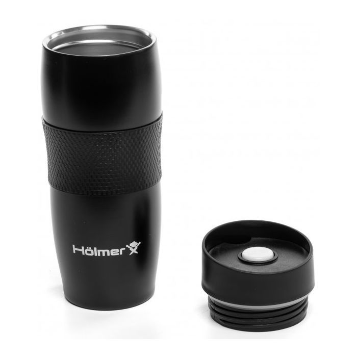 Термокружка Hölmer Elegance Сталева/Жовта (TC-0380-SG Elegance) зображення 5