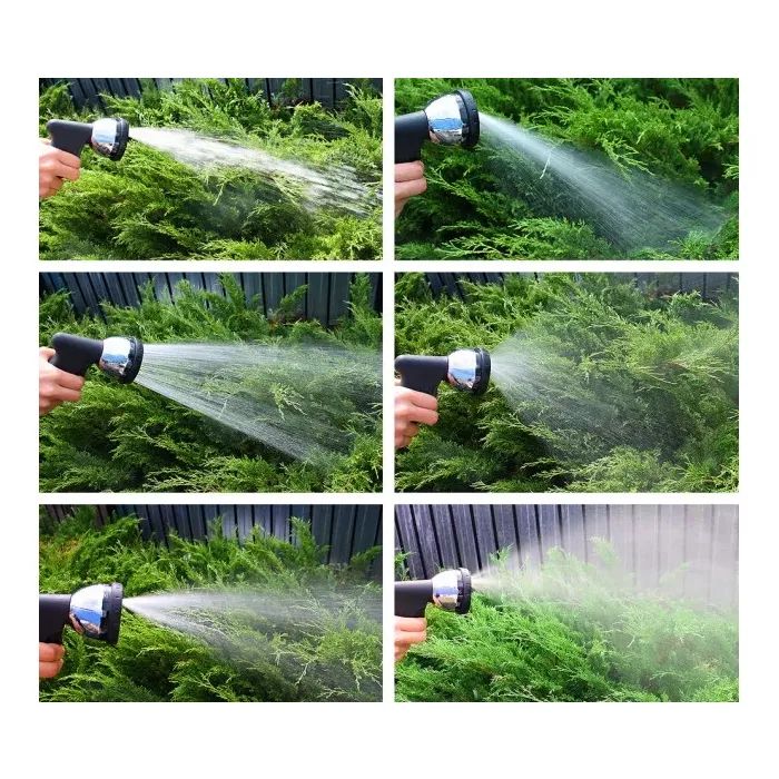 Поливочный шланг Gruntek King Cobra с пистолетом и переходниками 5 шт. (296225001) изображение 5