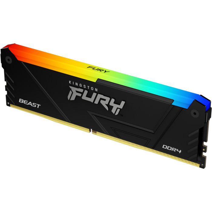 Модуль памяти для компьютера DDR4 32GB 3200 MHz Beast RGB Kingston Fury (ex.HyperX) (KF432C16BB2A/32) изображение 2