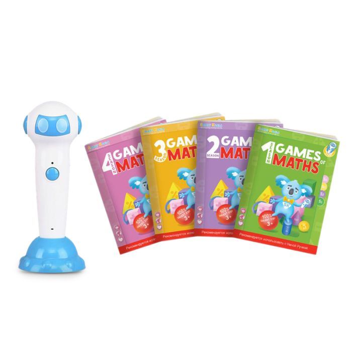 Интерактивная игрушка Smart Koala Набор интерактивных книг "Игры математики" 1-4 сезон (SKB1234GM) изображение 2