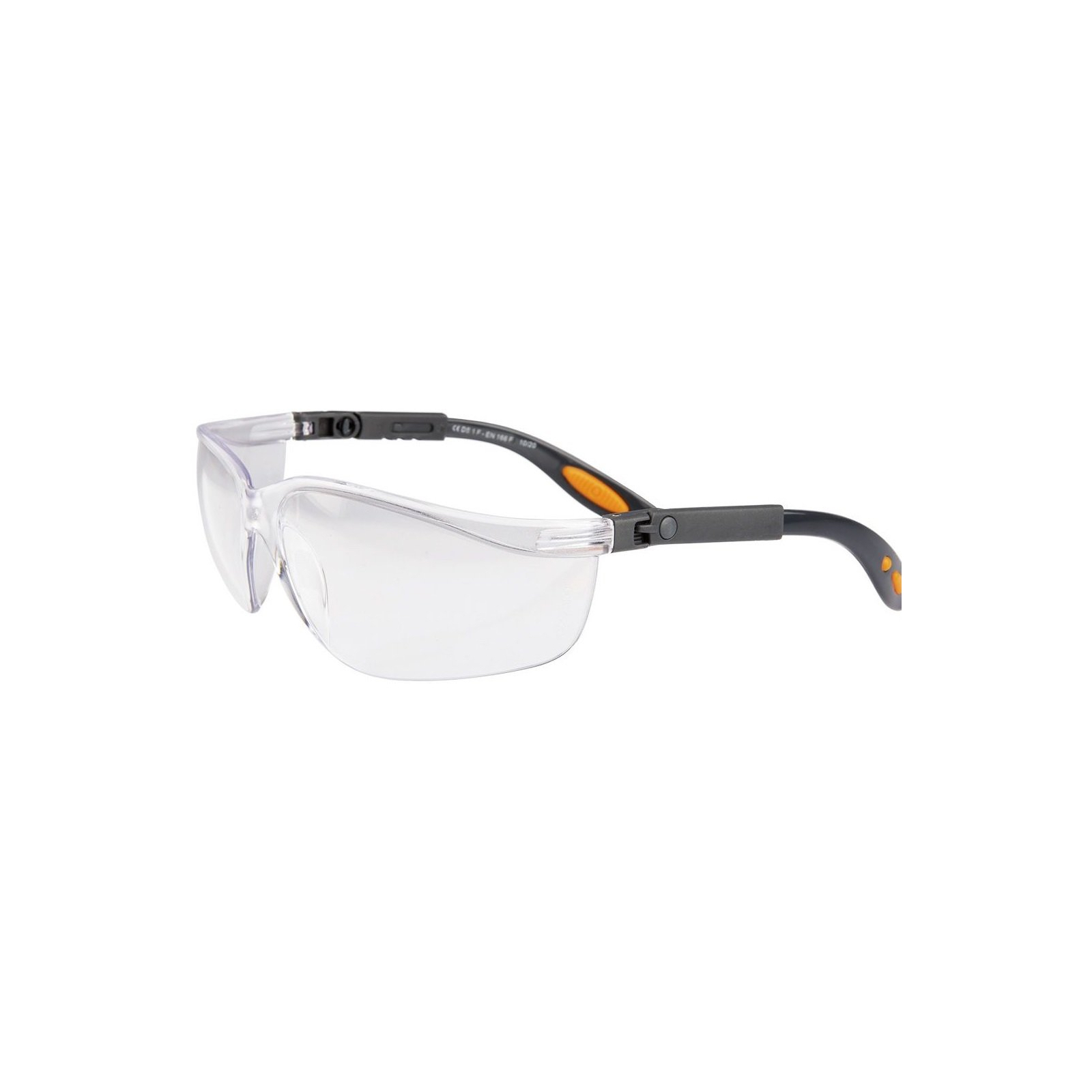 Захисні окуляри Neo Tools протиосколкові, нейлонові дужки, стійкі до подряпин, прозорі (97-500) зображення 2