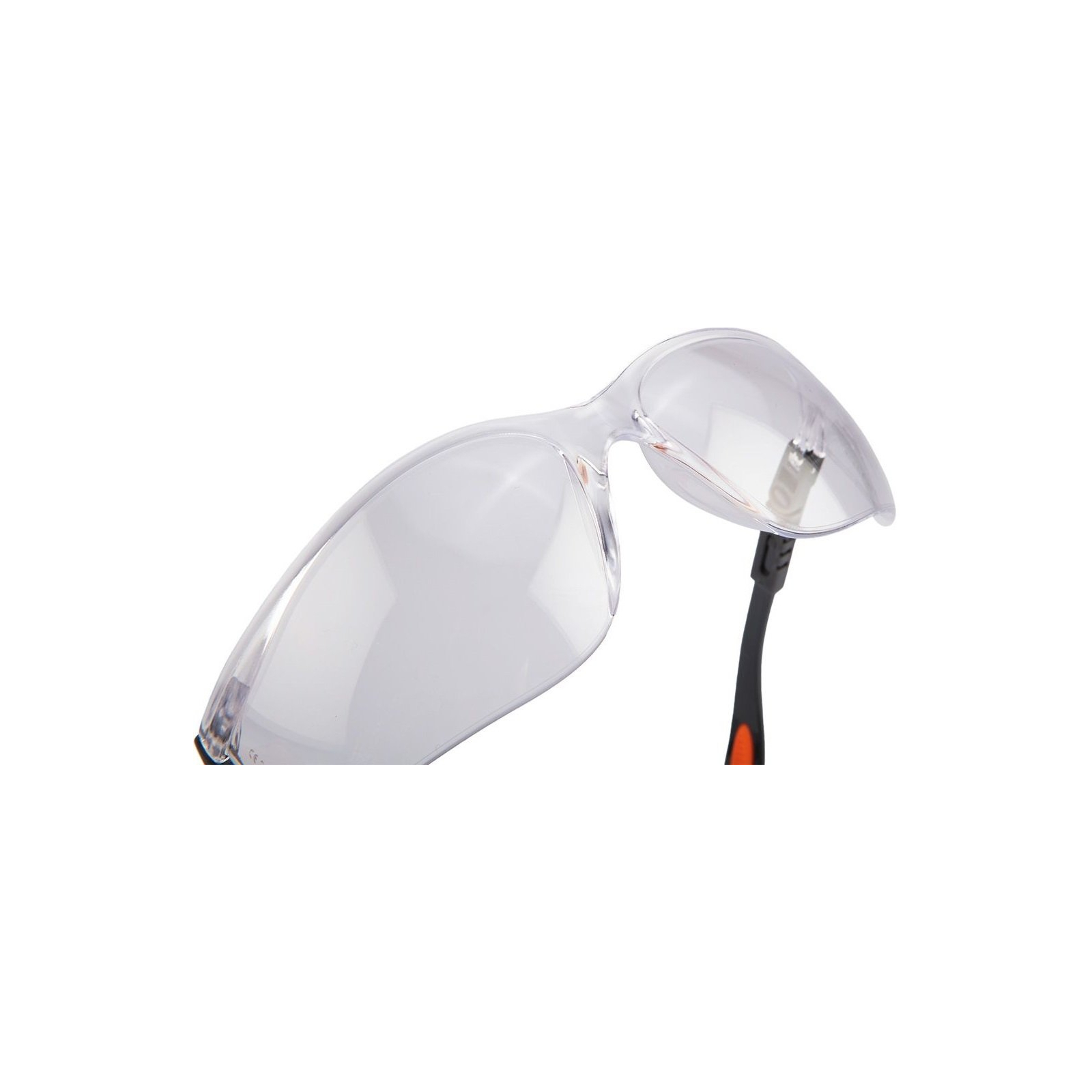 Захисні окуляри Neo Tools протиосколкові, нейлонові дужки, стійкі до подряпин, прозорі (97-500) зображення 4