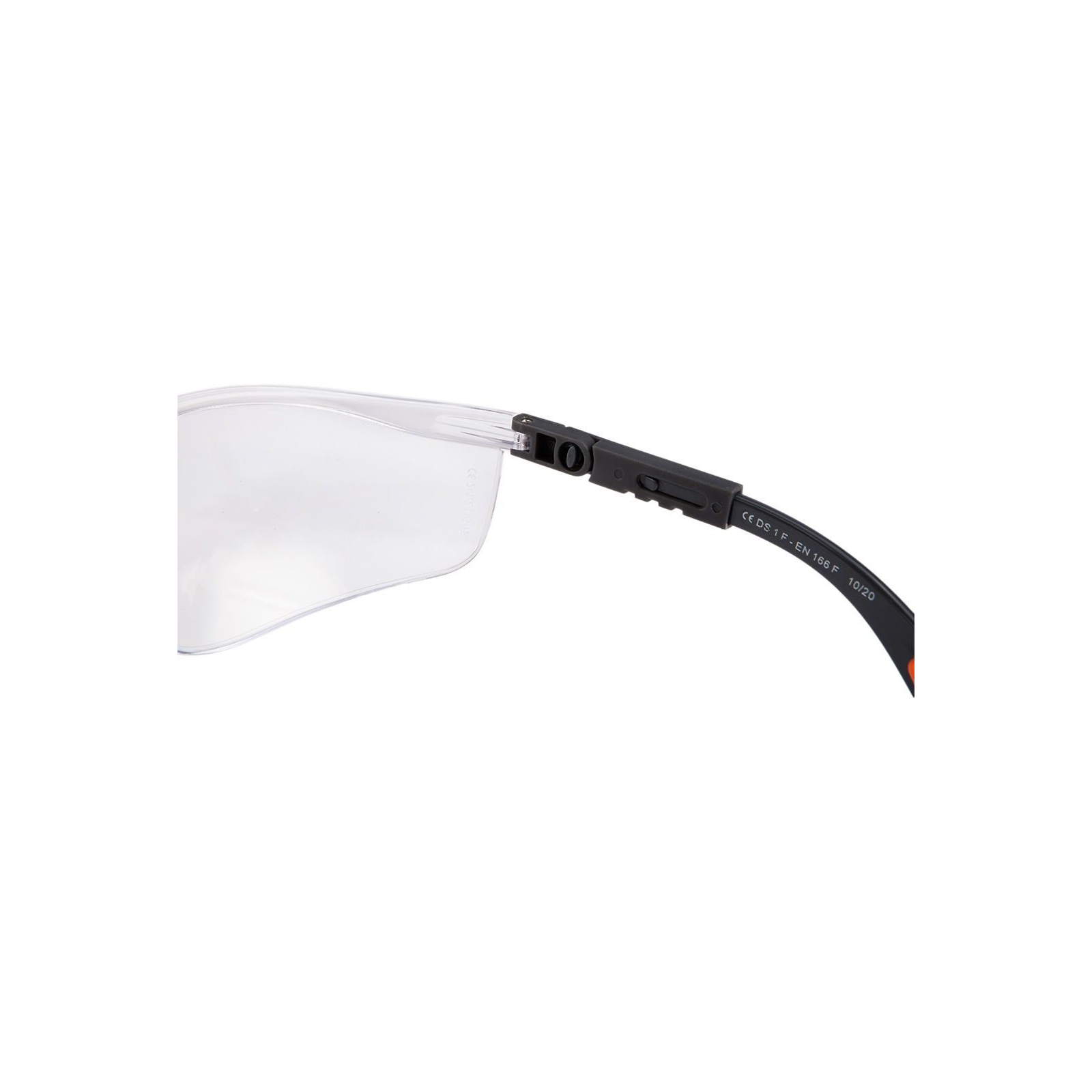 Защитные очки Neo Tools противоосколочные, нейлоновые скобки, стойкие к царапинам, желтые (97-501) изображение 5