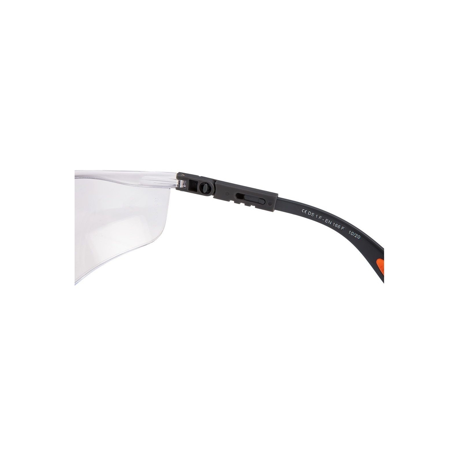 Защитные очки Neo Tools противоосколочные, нейлоновые скобки, стойкие к царапинам, желтые (97-501) изображение 6